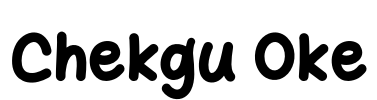 Chekgu Oke Font Image