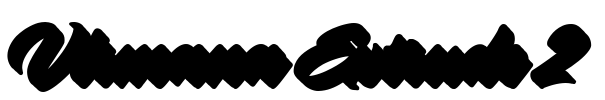 Virmana Extrude 2 Font Image