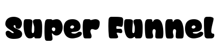 Super Funnel Font Image