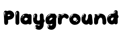 Playground Font Image