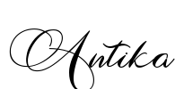 Antika Font Image