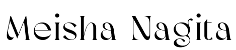 Meisha Nagita Font Image