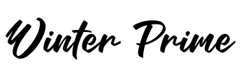 Winter Prime Font Image