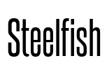 Steelfish Font Image