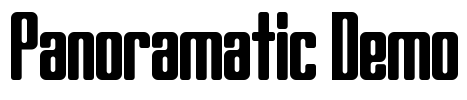 Panoramatic Demo