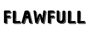 FLAWFULL Font Image