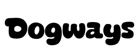 Dogways Font Image