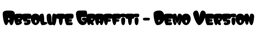 Absolute Graffiti - Demo Version Font Image