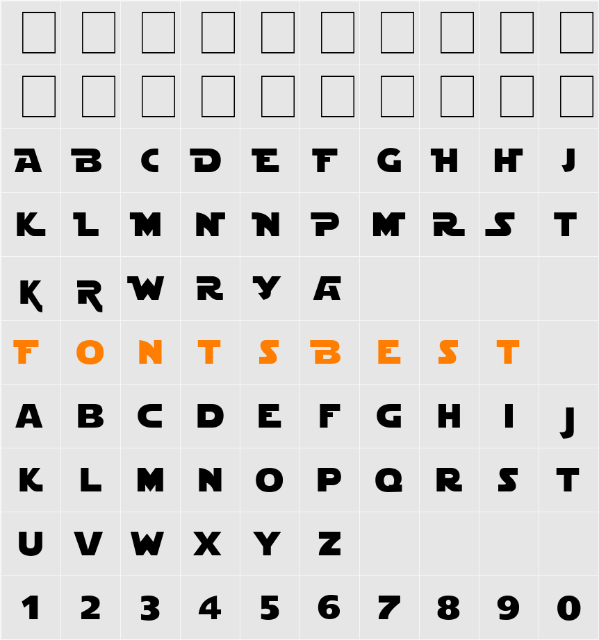 StarJedi Special Edition Character Map