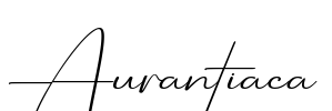 Aurantiaca Font Image