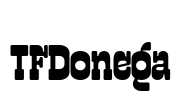 TFDonega Font Image