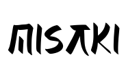 MISAKI Font Image