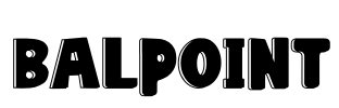 Balpoint Font Image