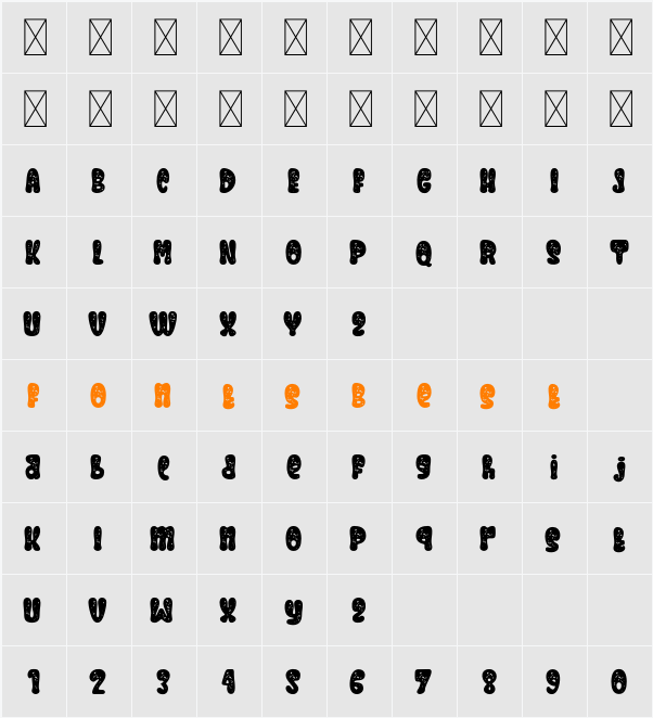 Stick Figure Two Texture Character Map