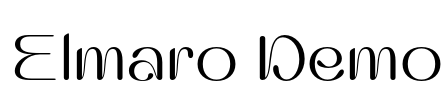 Elmaro Demo Font Image