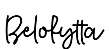 Belofytta Font Image
