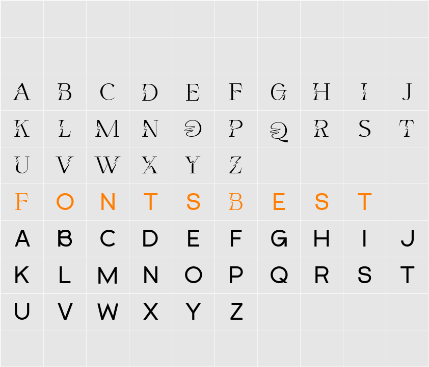 noble criatura Demo Character Map