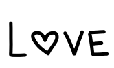 Love Font Image