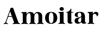 Amoitar Font Image