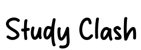 Study Clash Font Image
