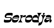 Serodja Font Image