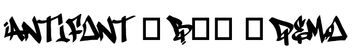 Antifont - B85 - DEMO Font Image