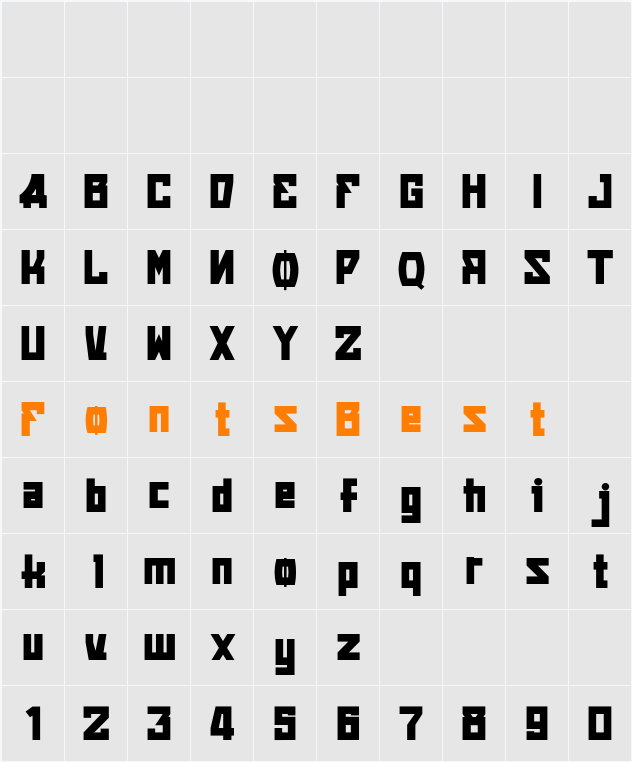 Anuschka Demo Character Map