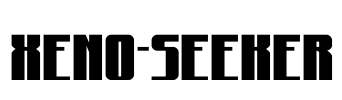 Xeno-Seeker Font Image