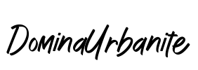 DominaUrbanite Font Image