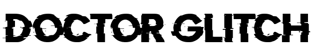 Doctor Glitch Font Image