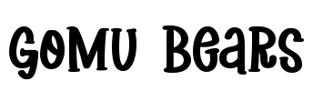 Gomu Bears Font Image