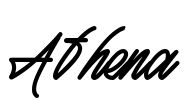 Athena Font Image