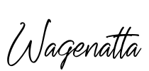 Wagenatta Font Image