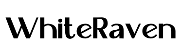 WhiteRaven Font Image