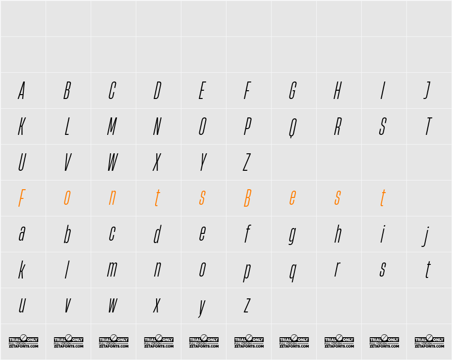 HeadingNow Trial 23 Book Character Map