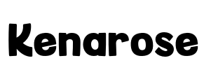 Kenarose Font Image