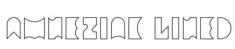 Amneziak Lined Font Image