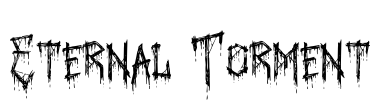 Eternal Torment Font Image