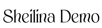 Sheilina Demo Font Image