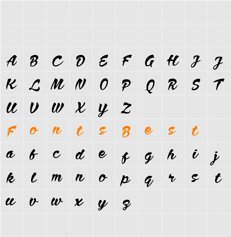 Anthem Nasney Character Map