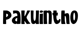 Pakuintho Font Image