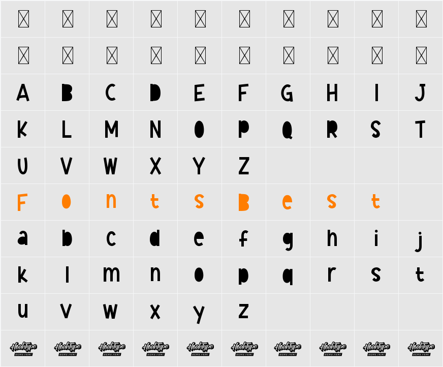 Its Ok Demo Character Map