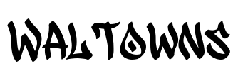 Waltowns Font Image