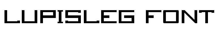 Lupisleg Font Font Image