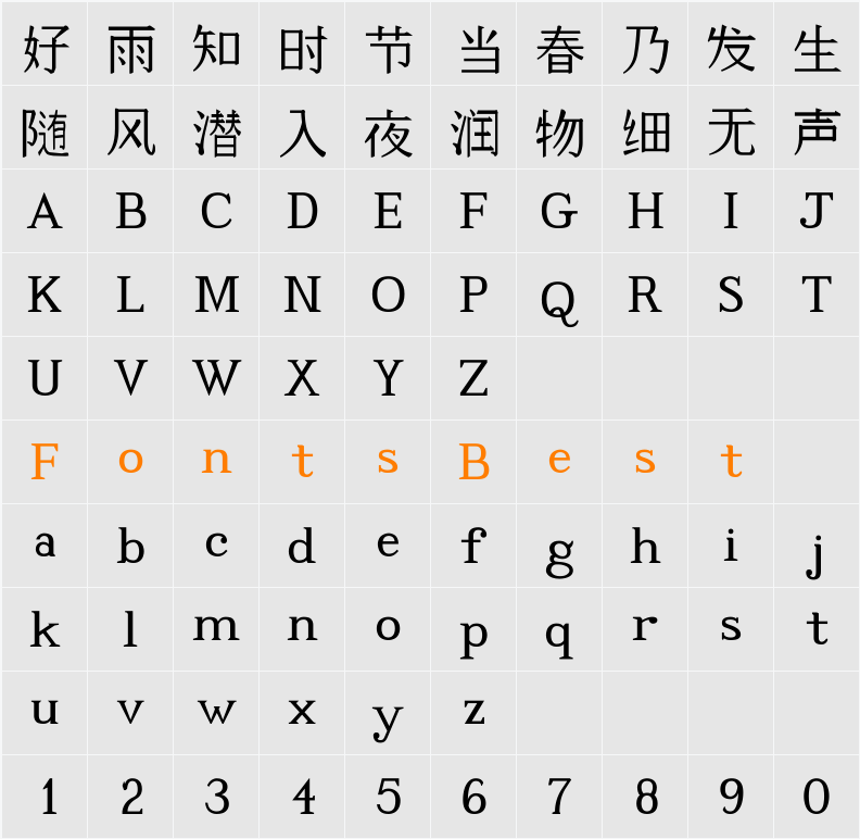 Code2003 Character Map
