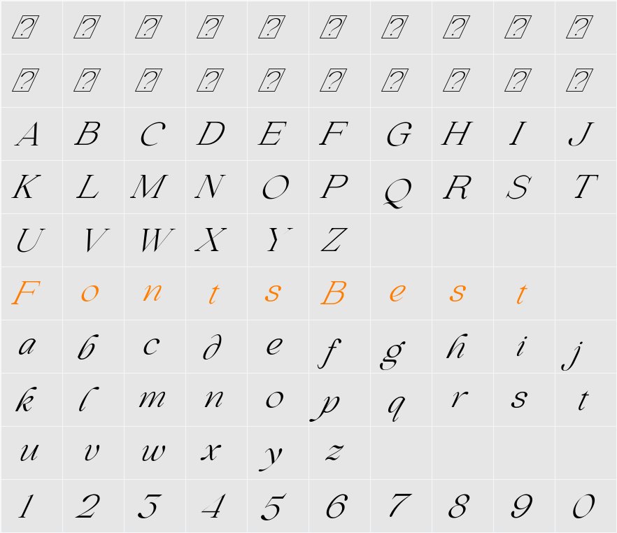 Beautiful Comethrue Light Character Map