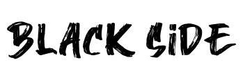 Black Side Font Image