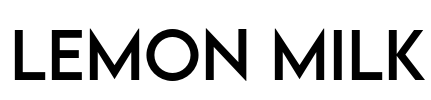 LEMON MILK Font Image