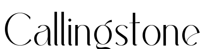 Callingstone Font Image