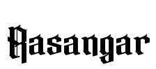 Rasangar Font Image